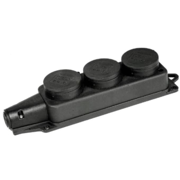 AEP URSUS gniazdo x3 przenośne listwa 230V z/u-30301